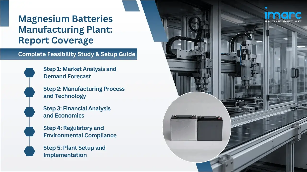 Magnesium Batteries Manufacturing Plant Project Report