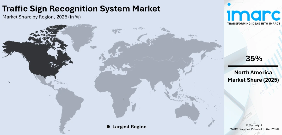 Traffic Sign Recognition System Market By Region