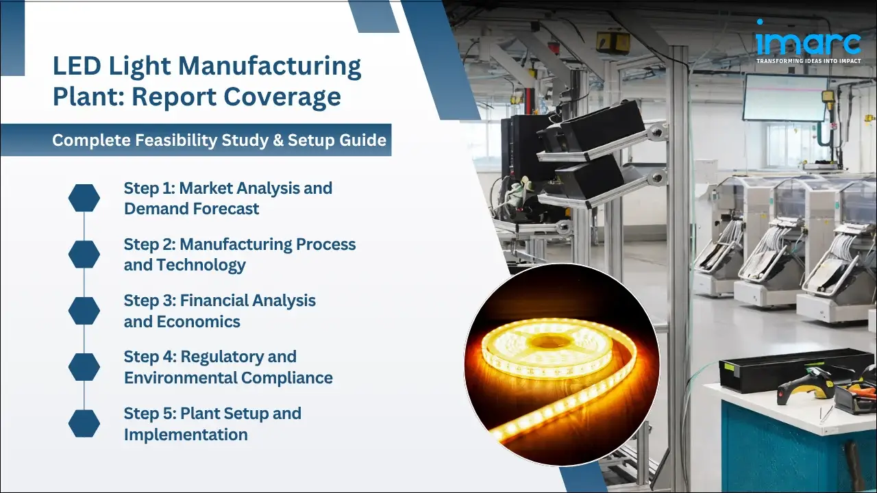 LED Light Manufacturing Plant Project Report