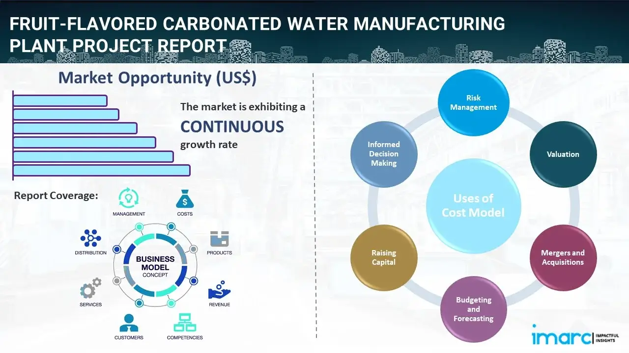 Fruit-Flavored Carbonated Water Manufacturing Plant  