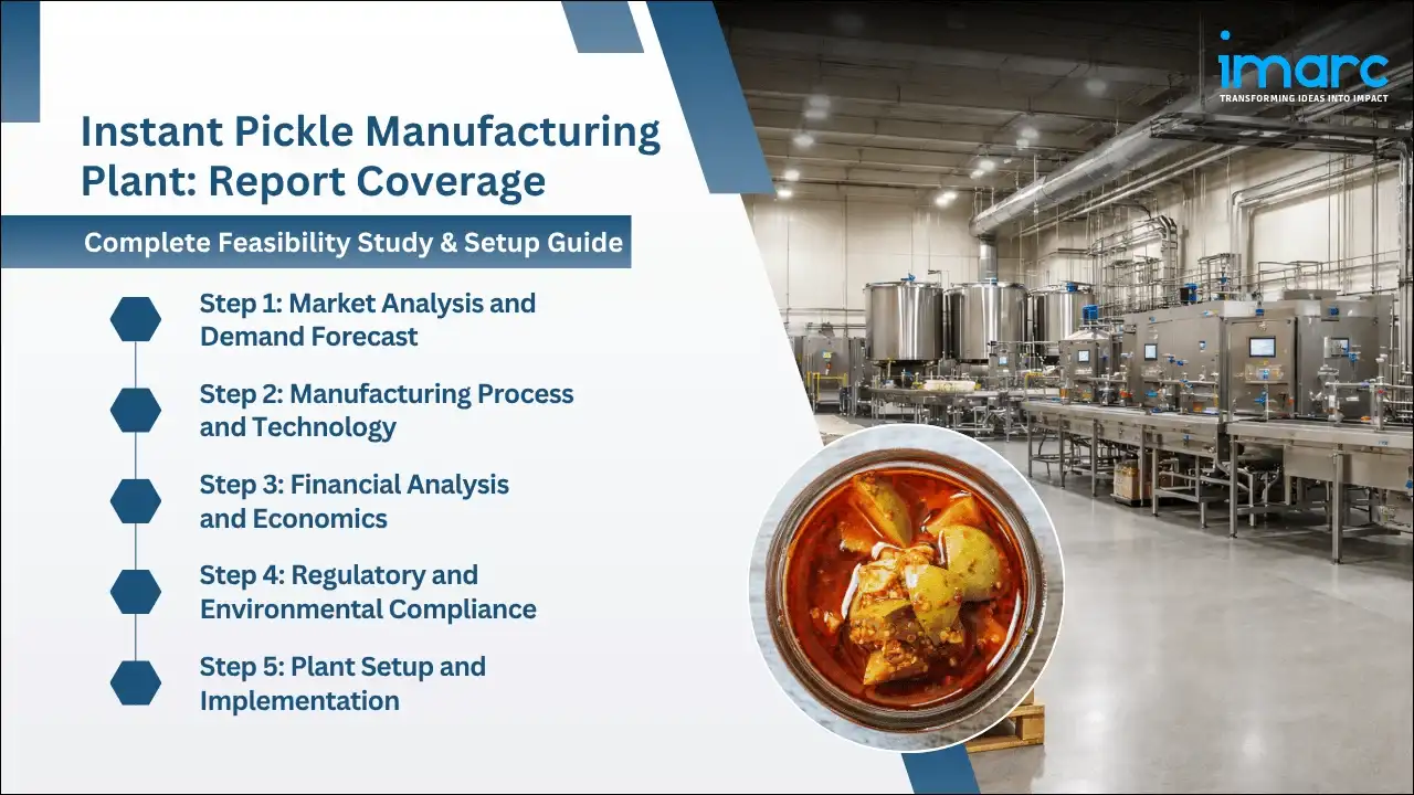 Instant Pickle Manufacturing Plant