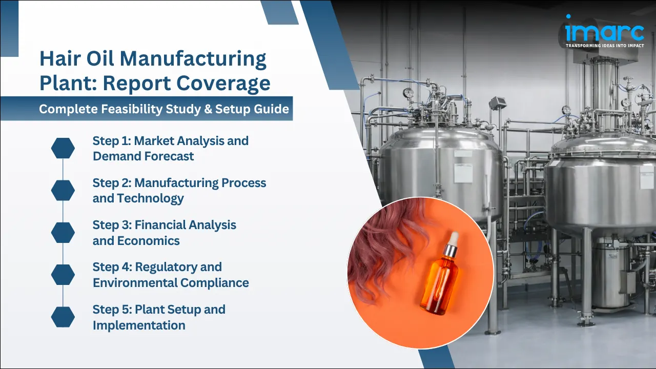 Hair Oil Manufacturing Plant