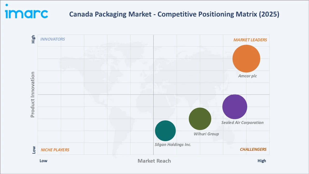 Canada Packaging Market By Competitive Positioning Matrix