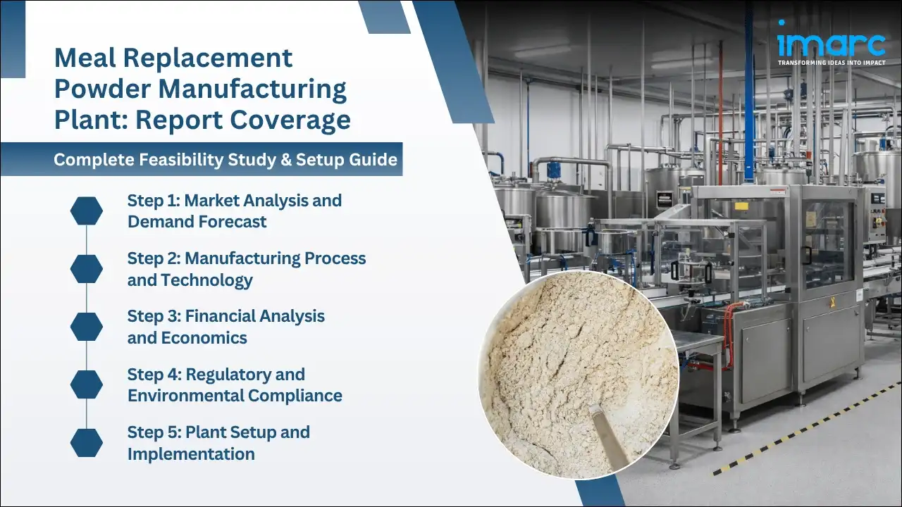 Meal Replacement Powder Manufacturing Plant Project