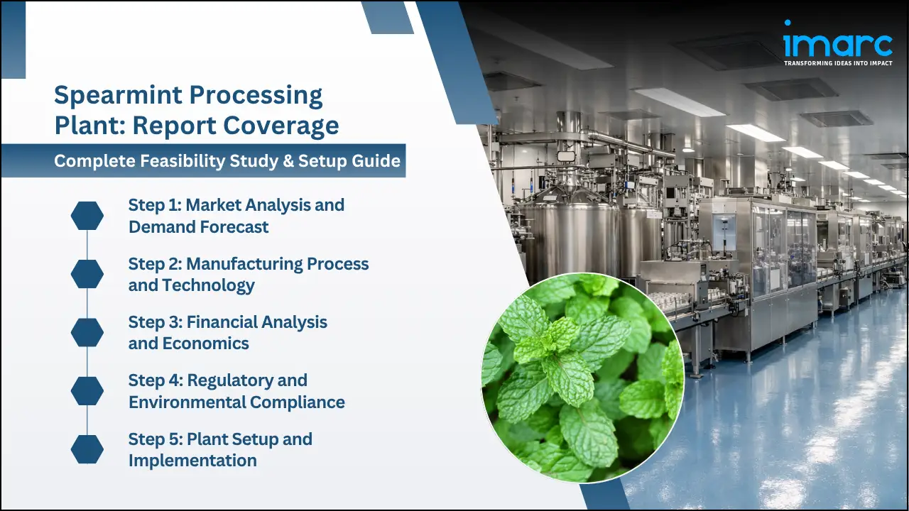 Spearmint Processing Plant Project Report