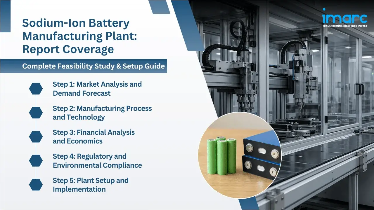 Sodium-Ion Battery Manufacturing Plant Project Report