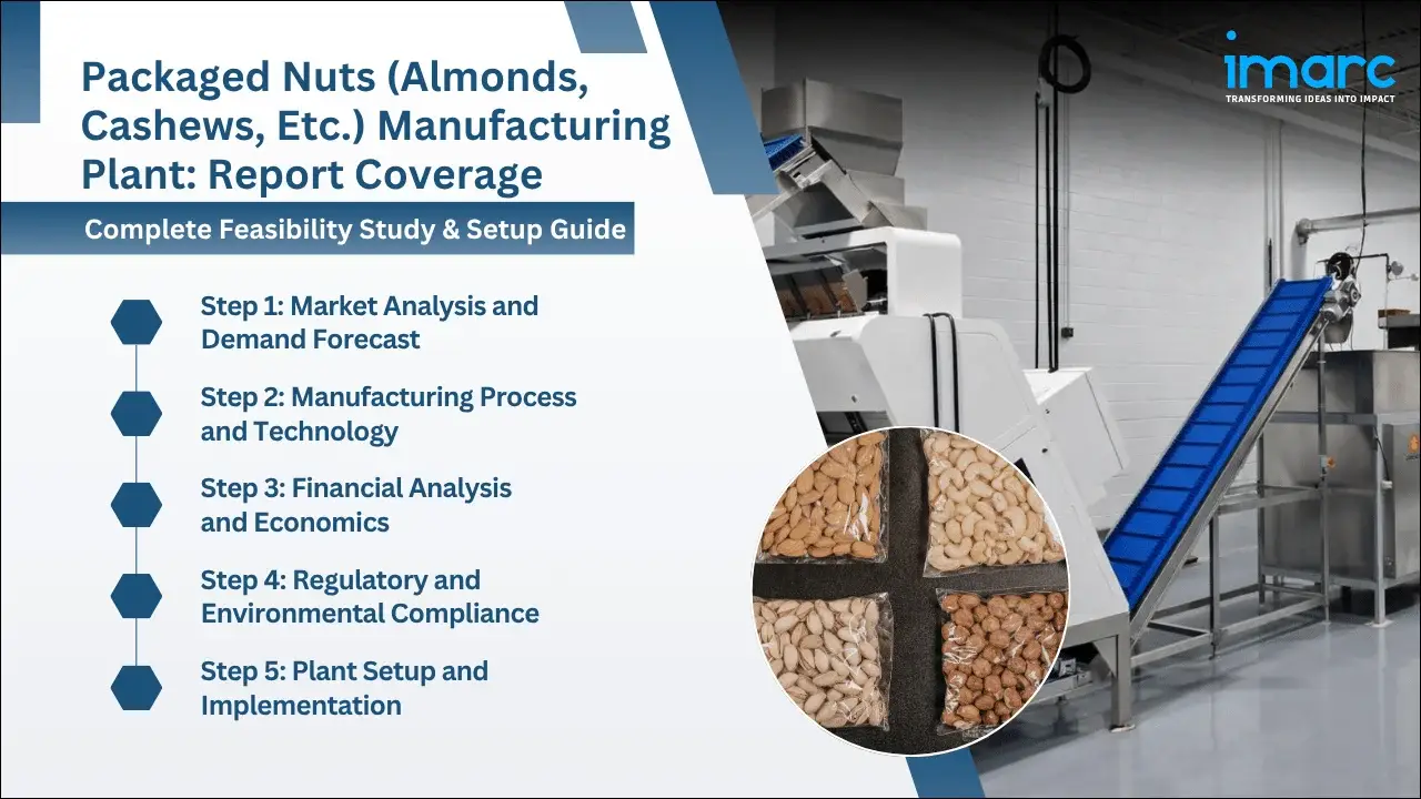 Packaged Nuts (Almonds, Cashews, Etc.) Manufacturing Plant