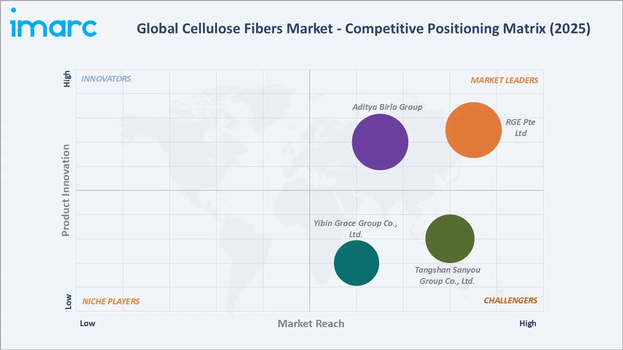Cellulose Fibers Market by Competitive Landscape