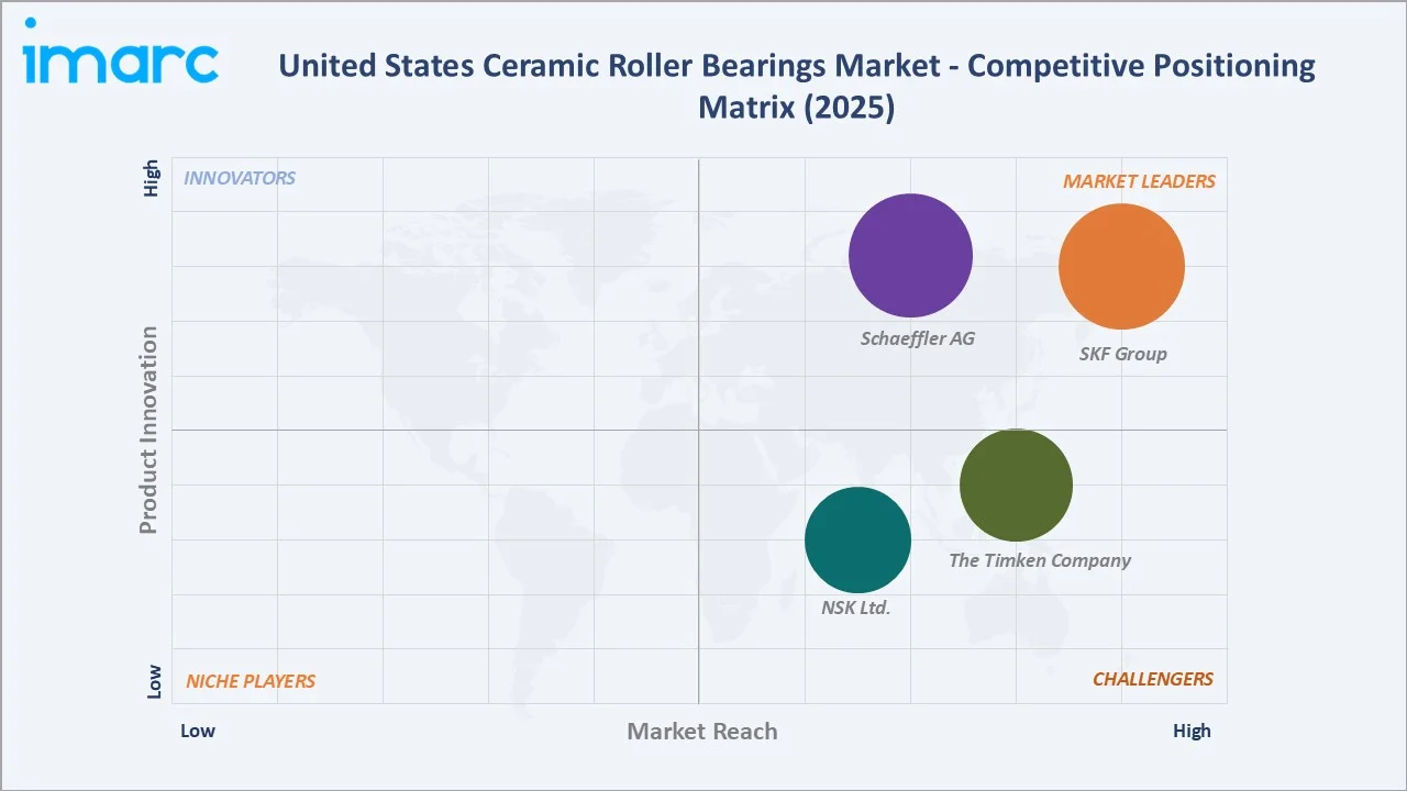 United States Ceramic Roller Bearings Market Competitive Positioning Matrix