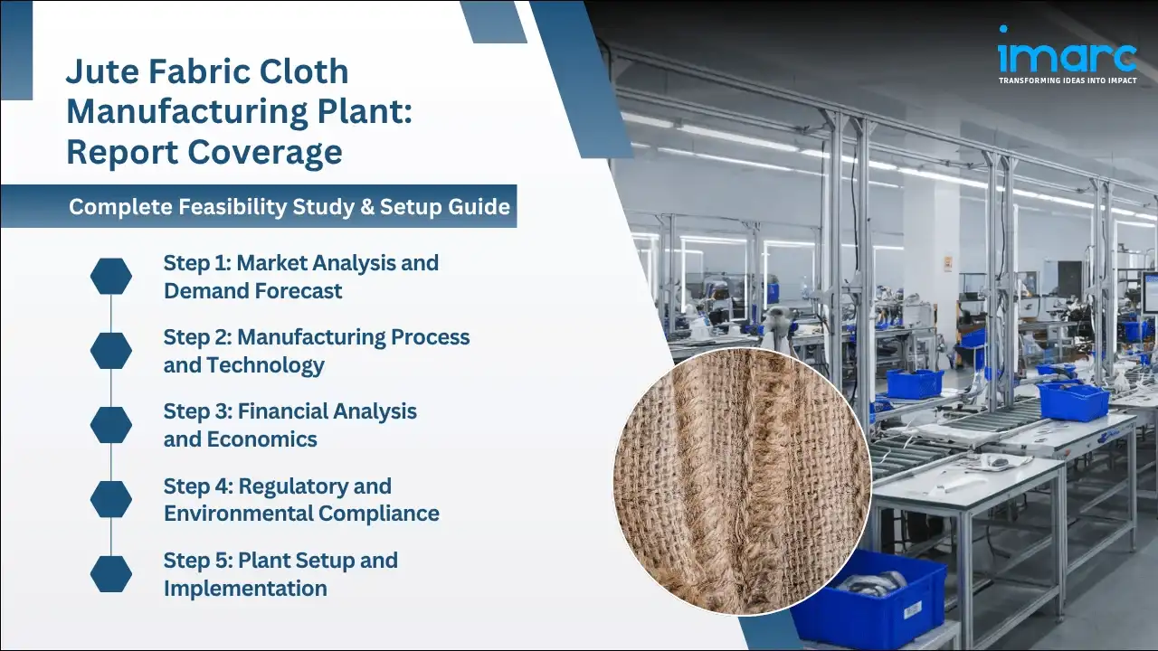 Jute Fabric Cloth Manufacturing Plant  