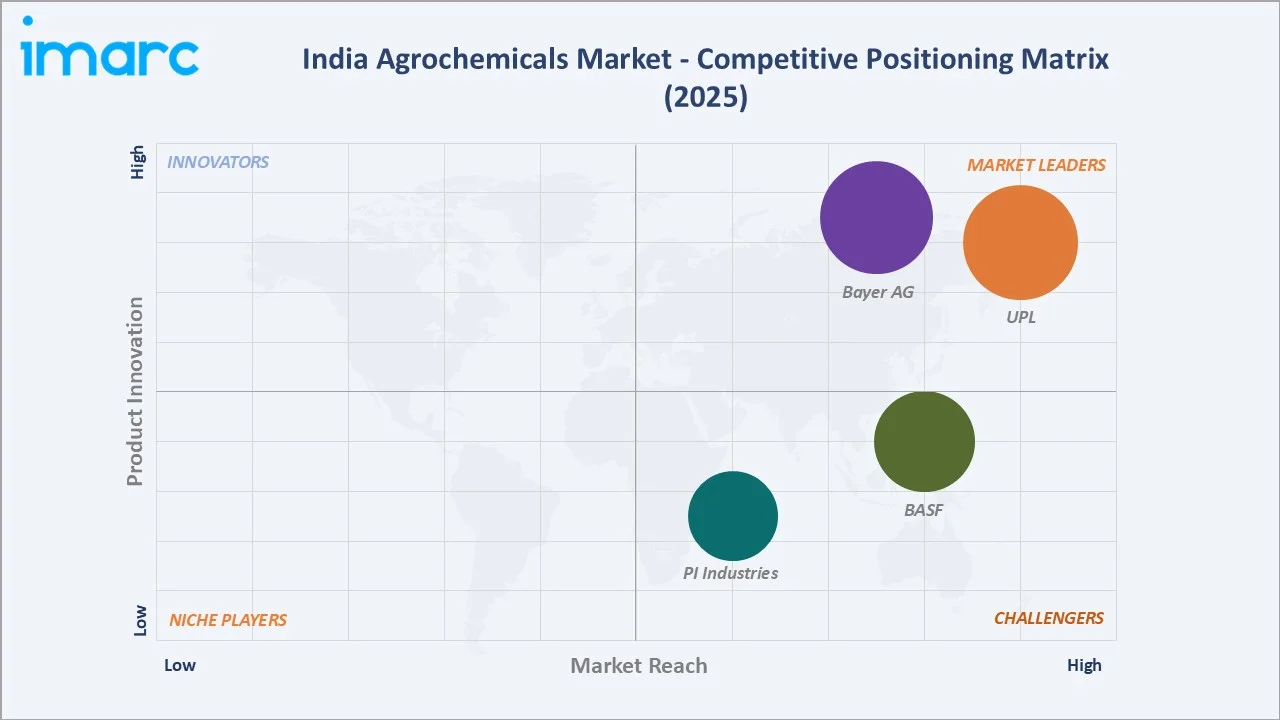 India Agrochemicals Market Competitive Positioning Matrix