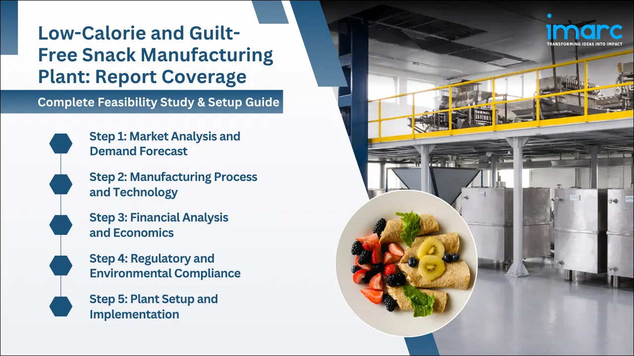 Low-Calorie and Guilt-Free Snack Manufacturing plant