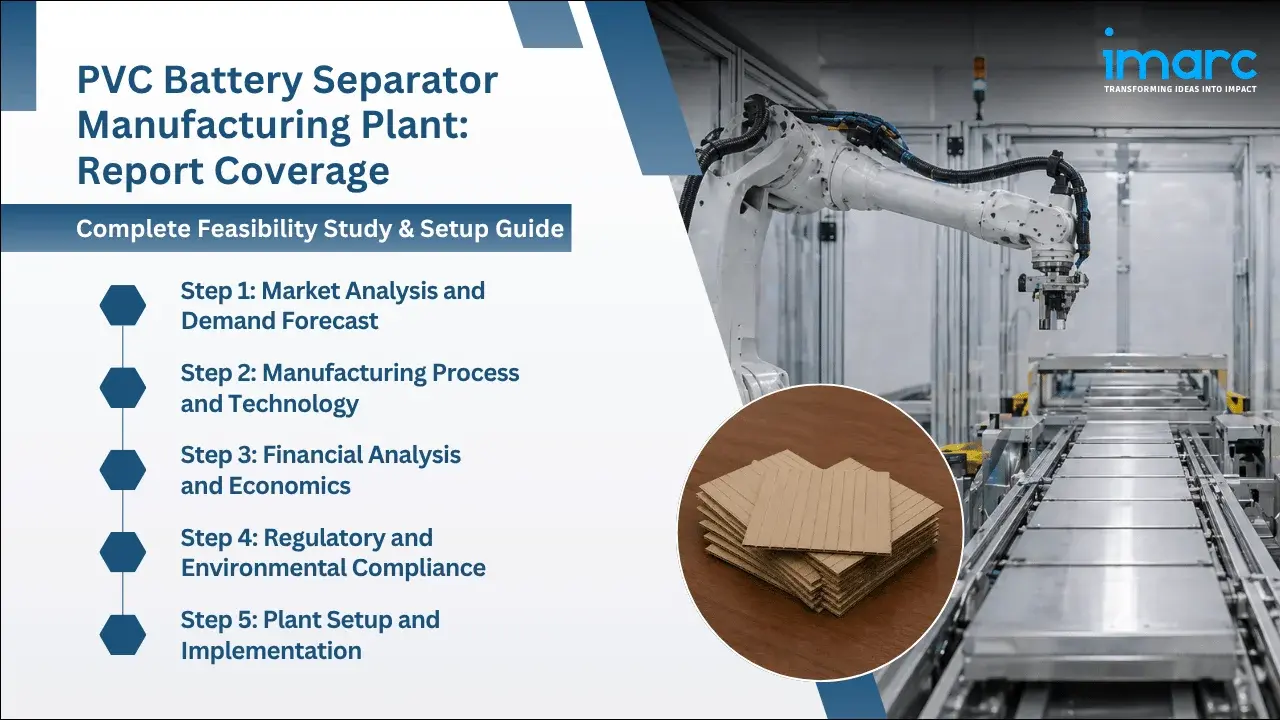 PVC Battery Separator Manufacturing Plant Project Report