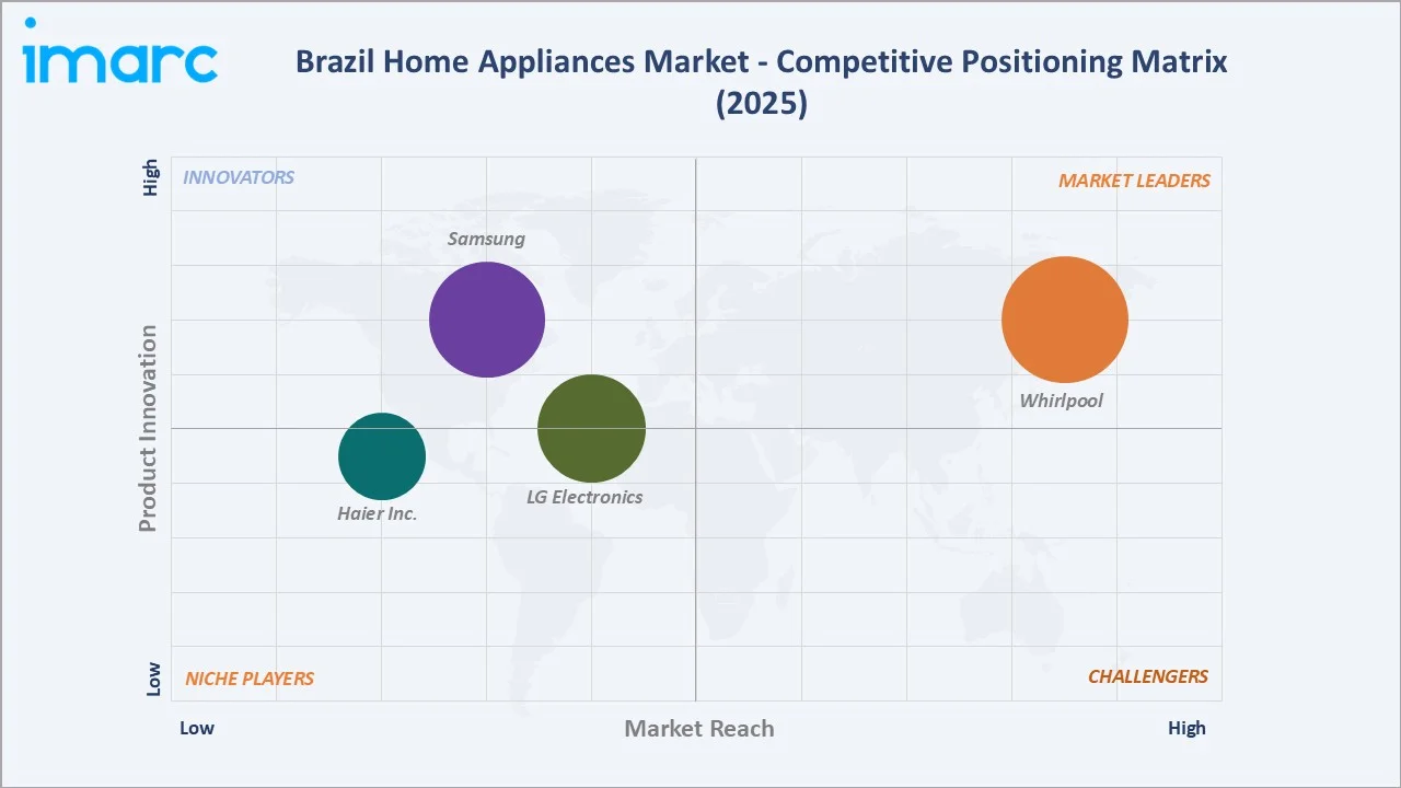 Brazil Home Appliances Market Competitive Positioning