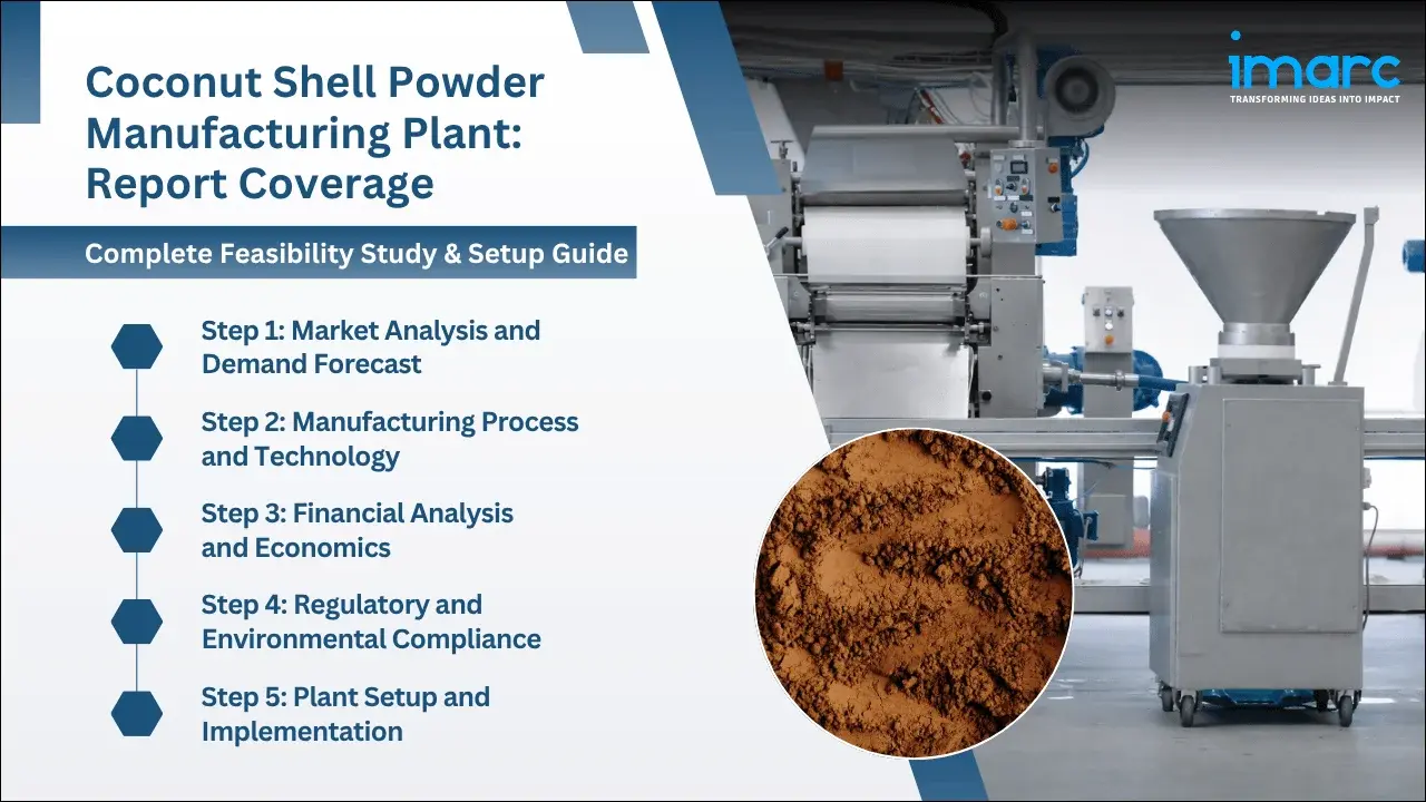 Coconut Shell Powder Manufacturing Plant Project Report 