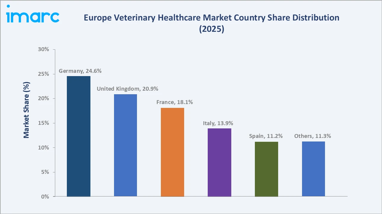 Europe Veterinary Healthcare Market By Region