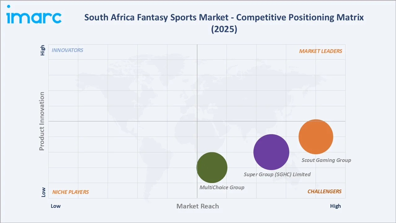 South Africa Fantasy Sports Market Competitive Positioning Matrix