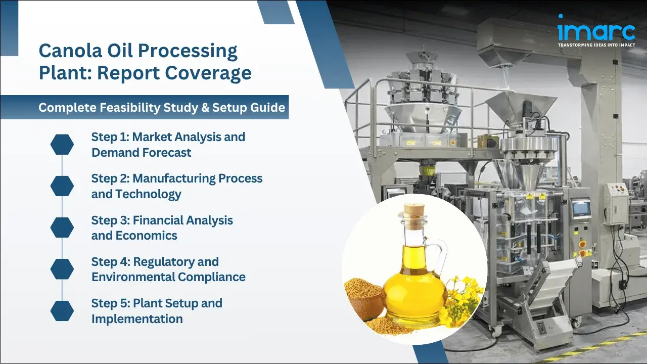 Canola Oil Processing Plant Project Report
