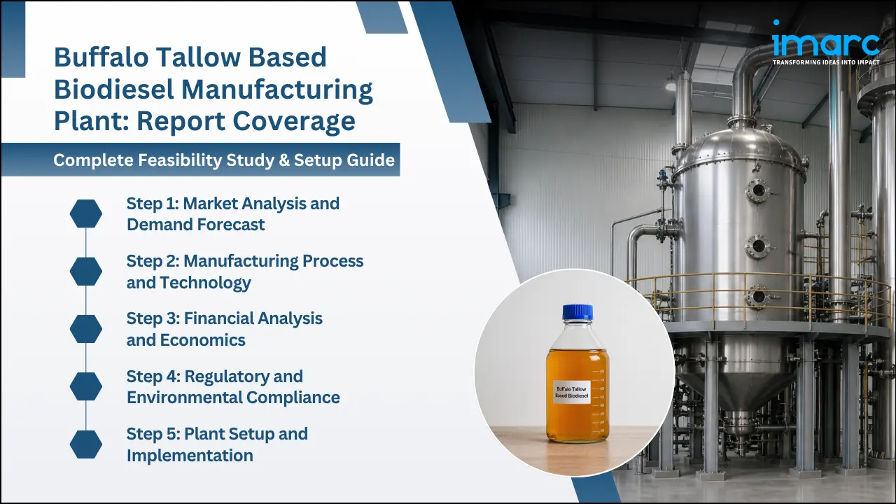Buffalo Tallow Based Biodiesel Manufacturing Plant Project Report