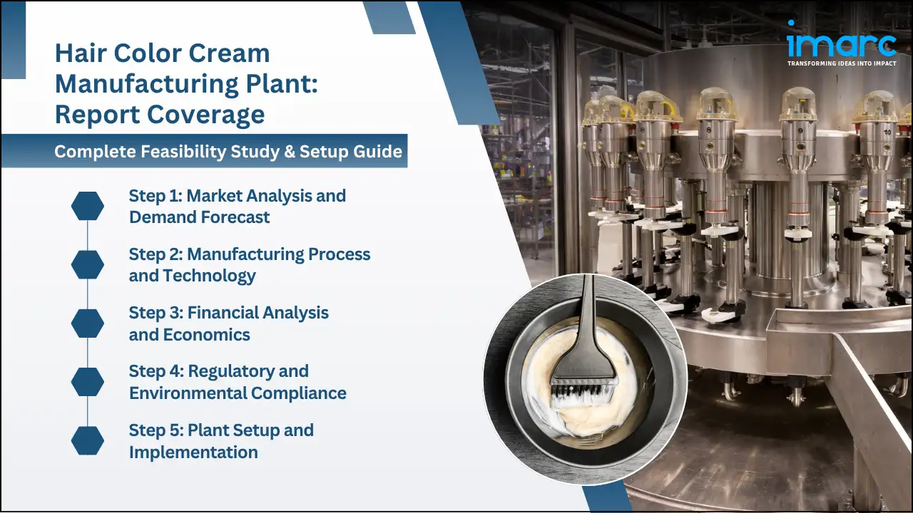Hair Color Cream Manufacturing Plant Project Report
