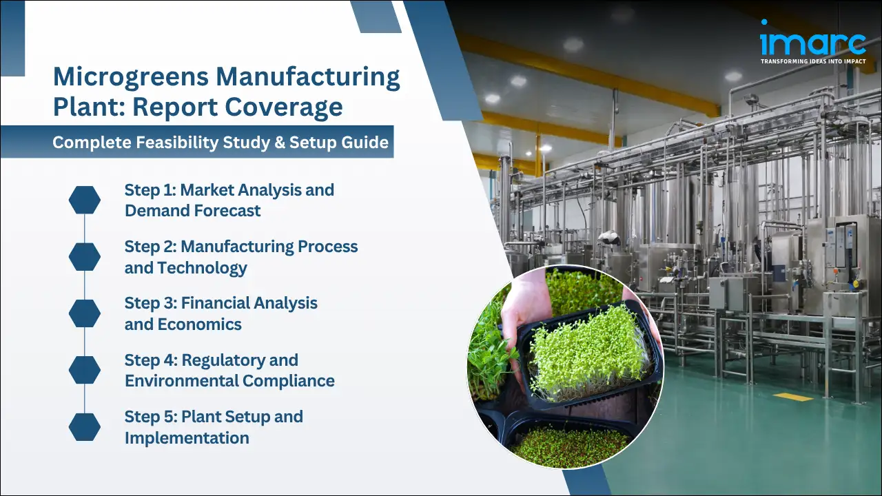 Microgreens Manufacturing Plant Project Report
