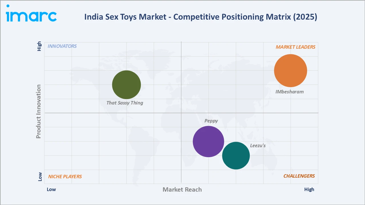 India Sex Toys Market Competitive Positioning Matrix
