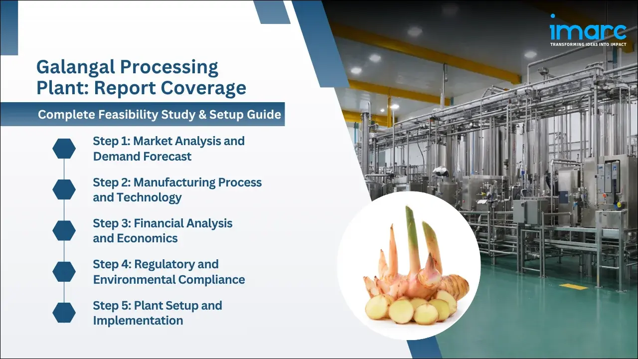 Galangal Processing Plant
