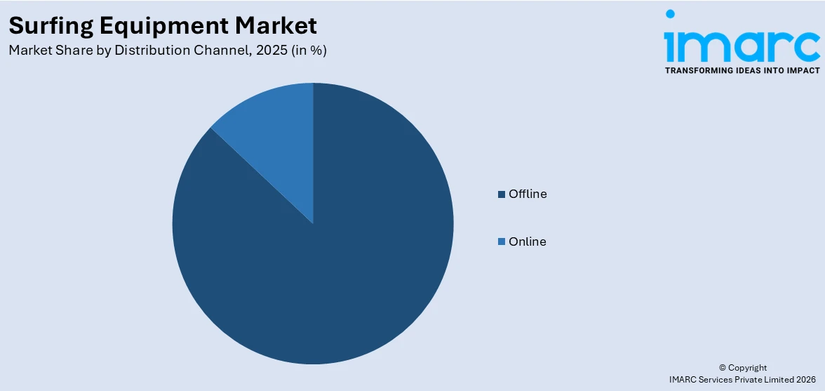 Surfing Equipment Market By Distribution Channel