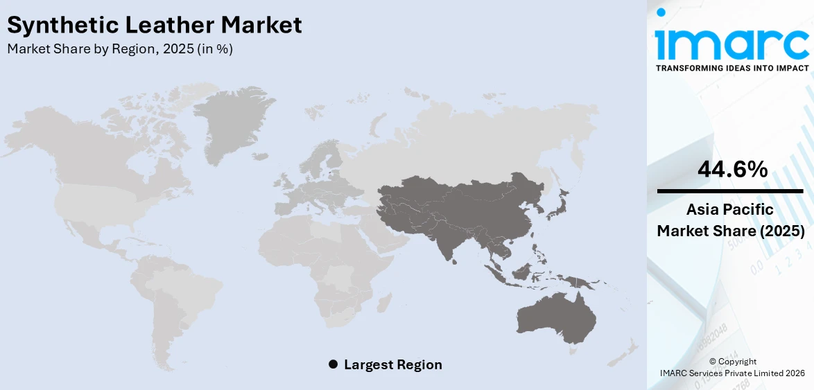 Synthetic Leather Market By Region