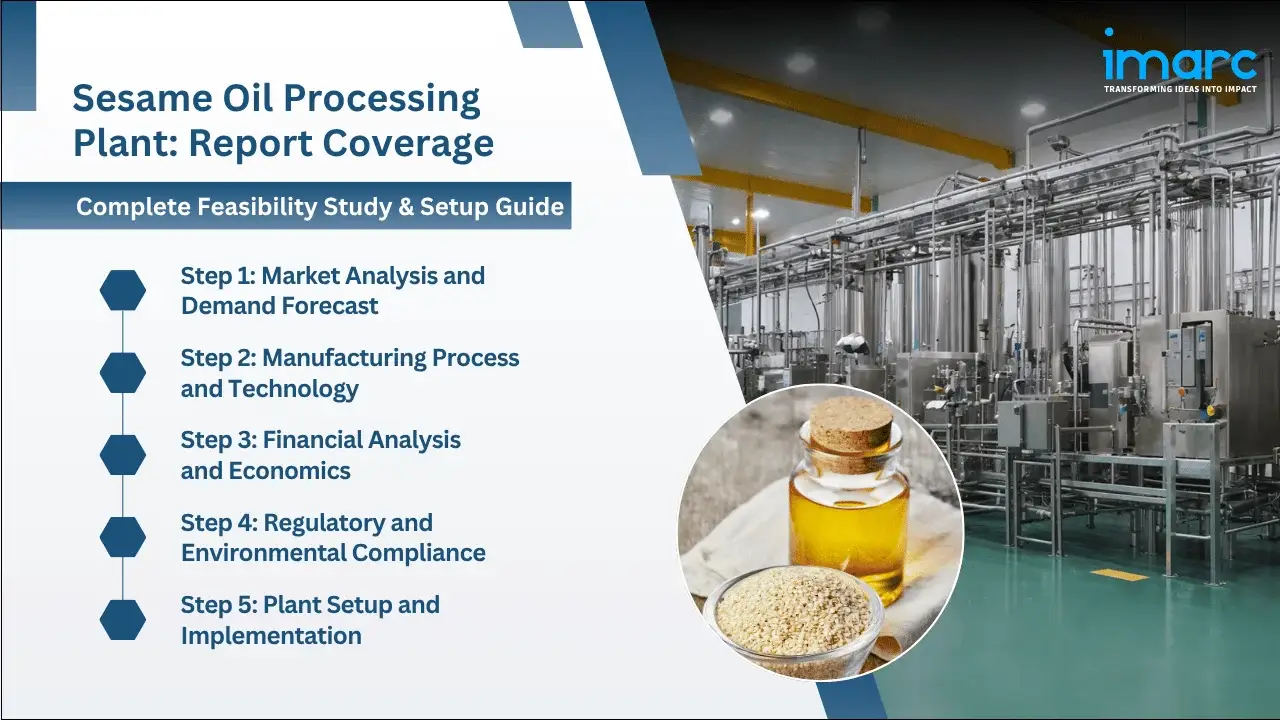 Sesame Oil Processing Plant