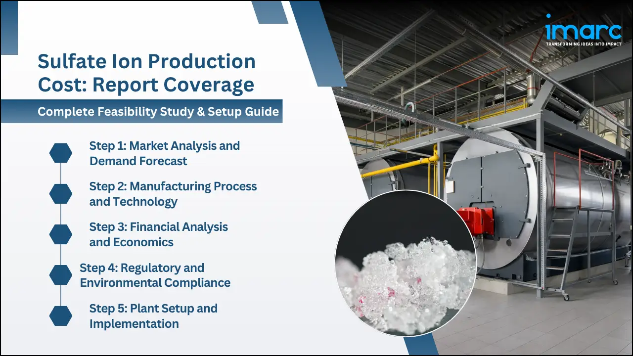 Sulfate Ion Production Cost Analysis Report