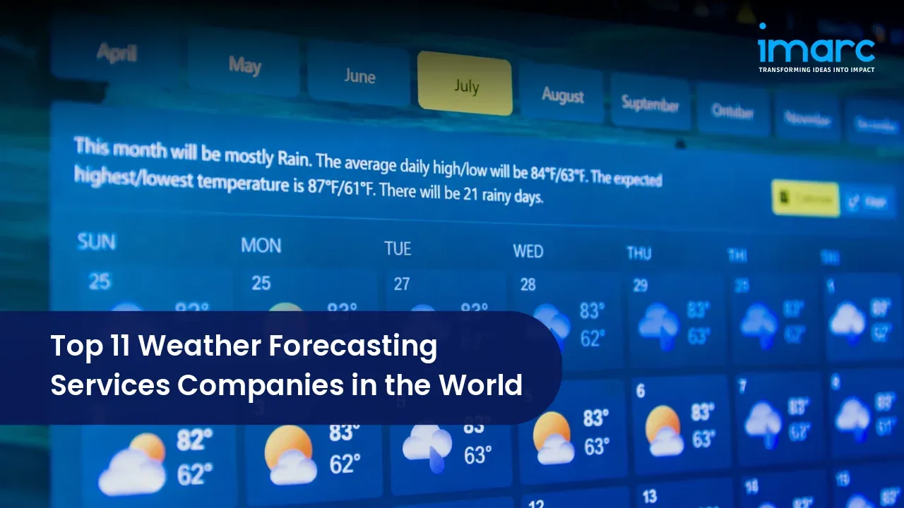 Top 11 Weather Forecasting Services Companies in the World