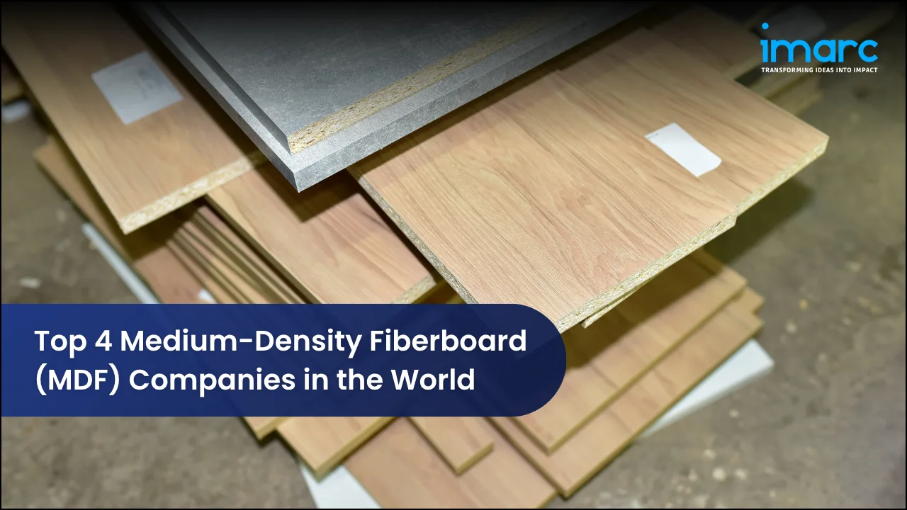 Top 4 Medium-Density Fiberboard (MDF) Companies in the World